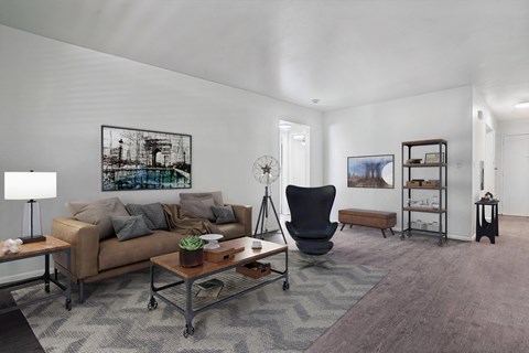 Floor plan for 2 beds, 1 bath, 850 sqft